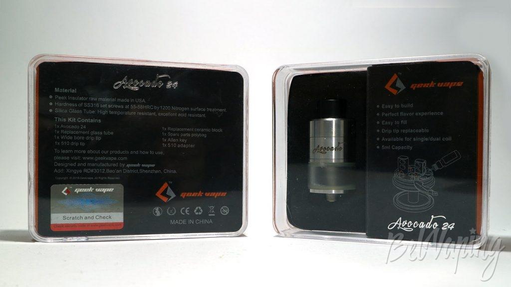 Geek Vape Avocado 24 - упаковка