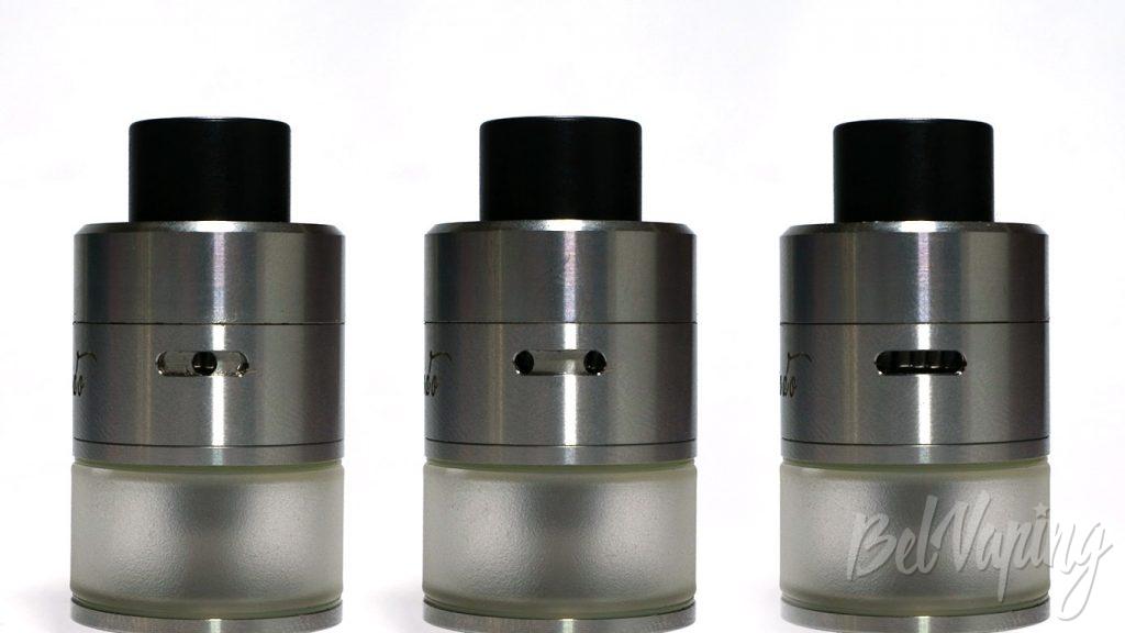 Geek Vape Avocado - регулировка обдува