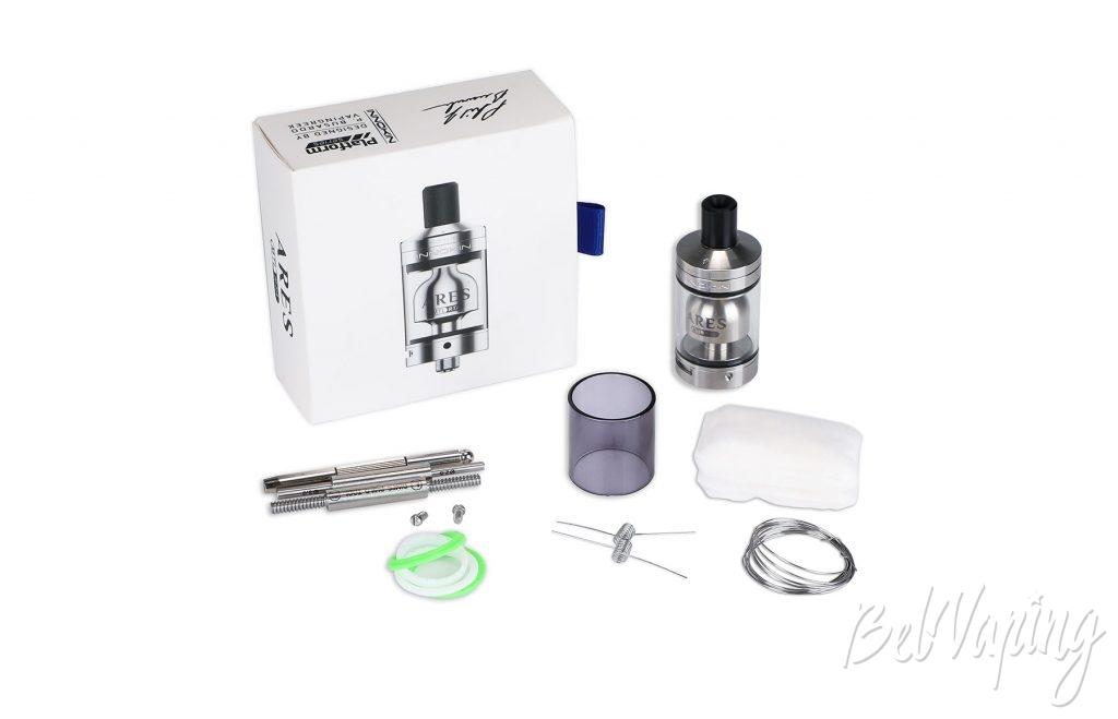 Комплектация Innokin Ares MTL RTA