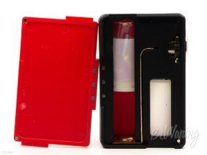 Левая сторона Pulse BF Box Mod под крышкой