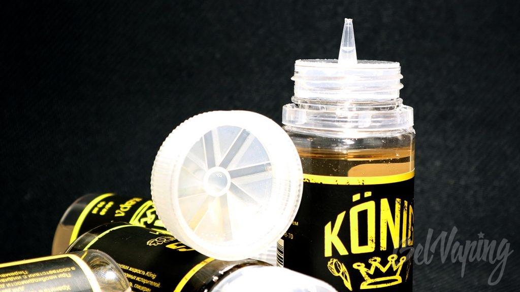Жидкости König - носик и крышка