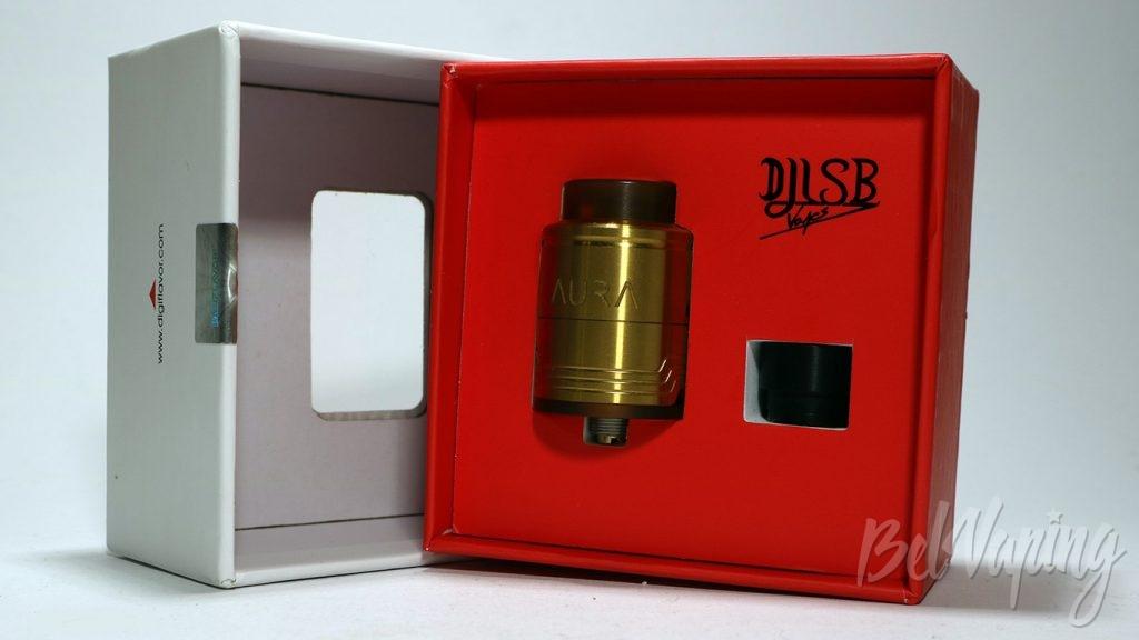 Digiflavor AURA RDA - что в коробке