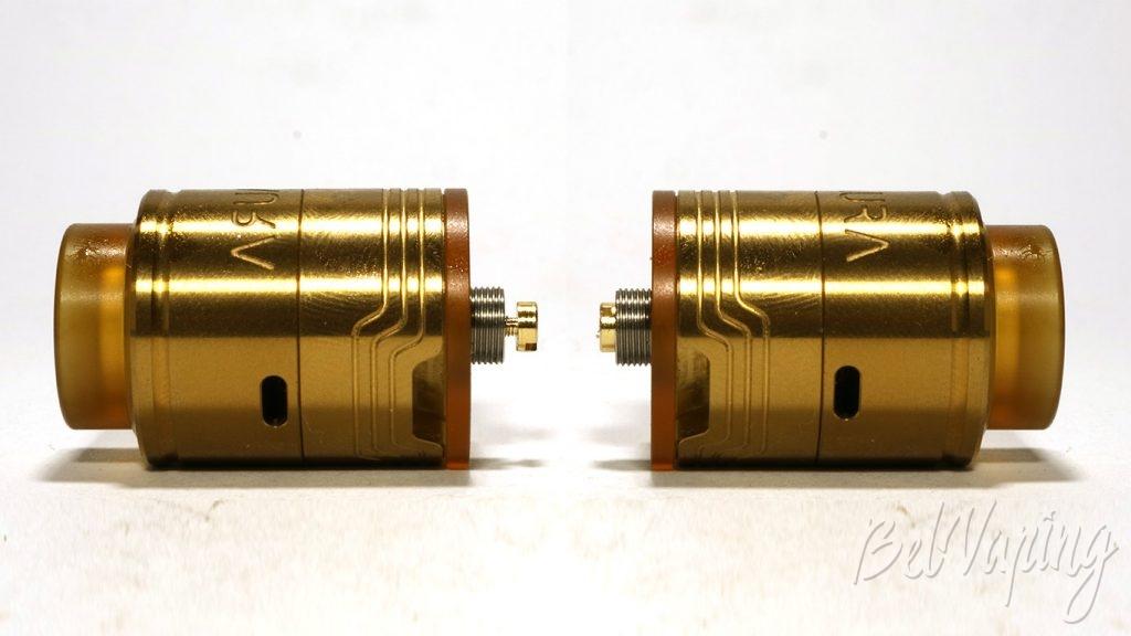 Digiflavor AURA RDA - настройка плюсового пина