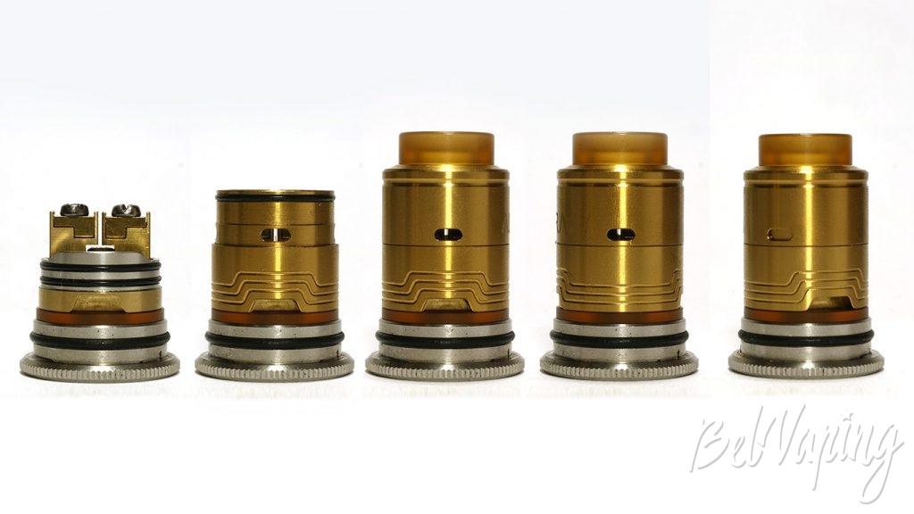 Digiflavor AURA RDA - Регулировка обдува