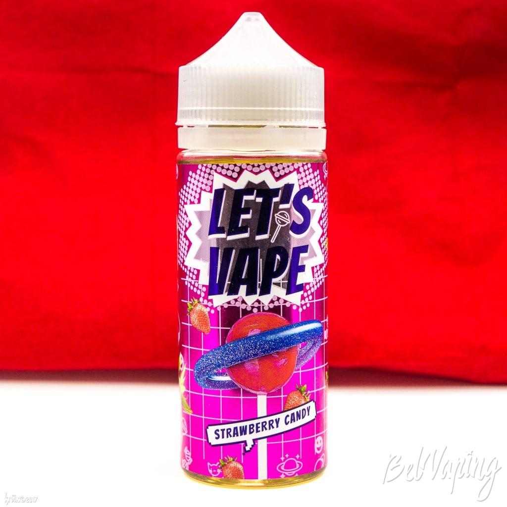 Жидкость Let's Vape - Strawberry Candy
