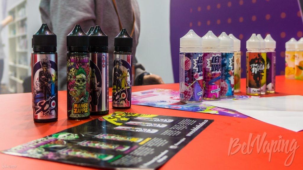 Жидкости Maximum и SCO Madness на стенде Vape Tiger