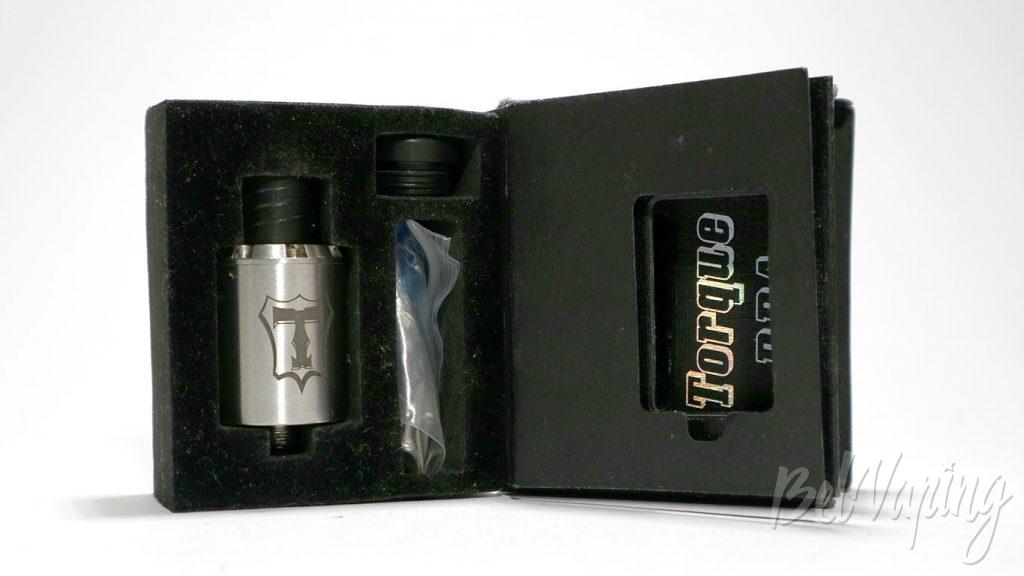 Tobeco Torque RDA - содержимое коробки
