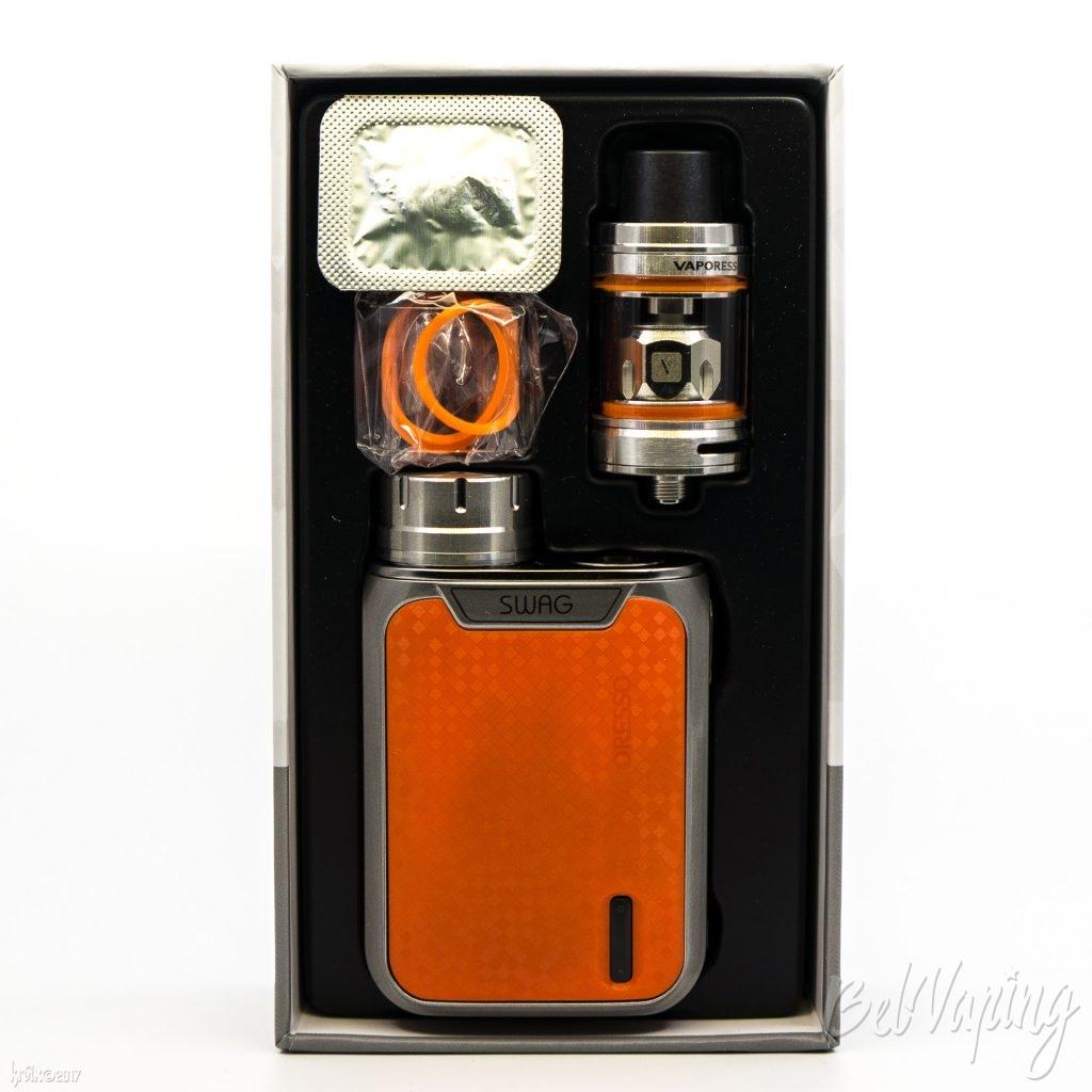 Комплектация Vaporesso SWAG 80W TC Starter Kit