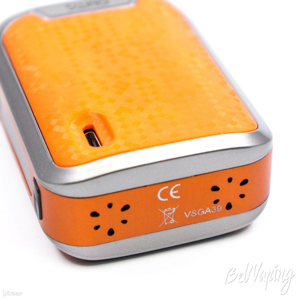 Внешний вид SWAG 80W TC Box Mod снизу