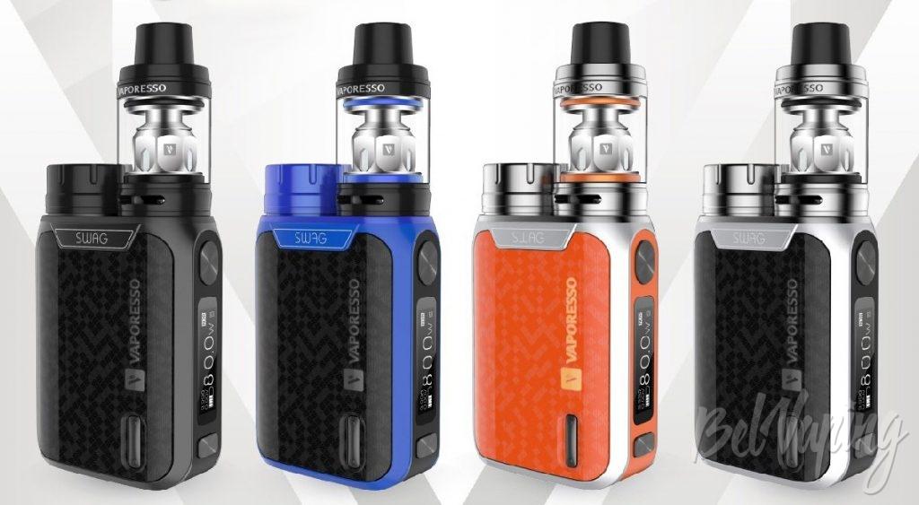 Цвета Vaporesso SWAG 80W TC Starter Kit
