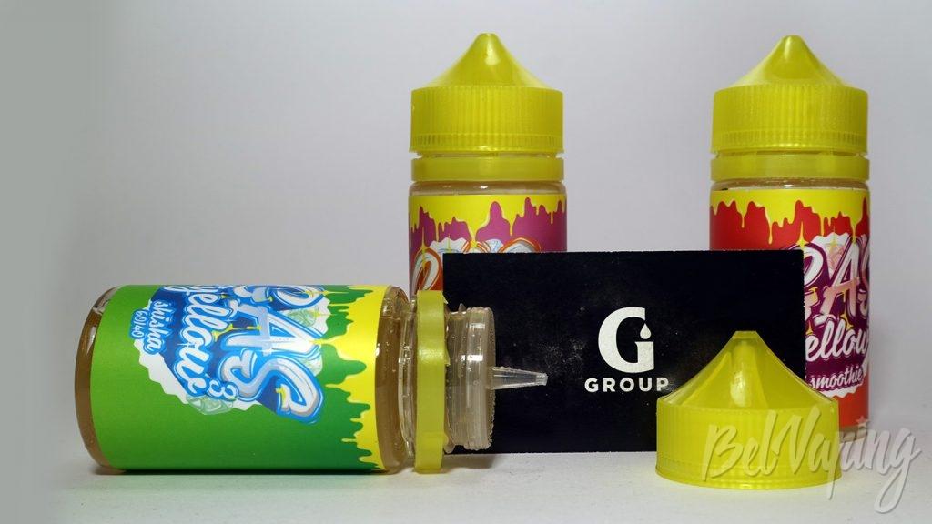 Жидкости GAS yellow - упаковка