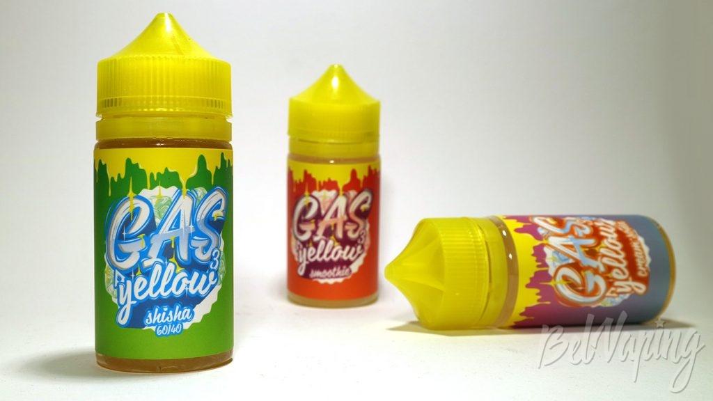 Жидкости GAS yellow - вкус Shisha