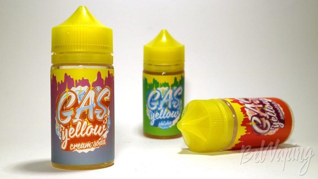 Жидкости GAS yellow - вкус Cream Soda
