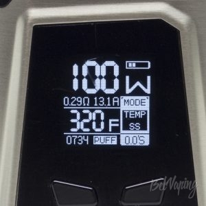 Режим ТК IJOY CAPO 100