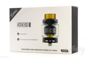 Упаковка Axis RTA от Gemz