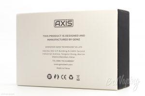 Упаковка Axis RTA от Gemz