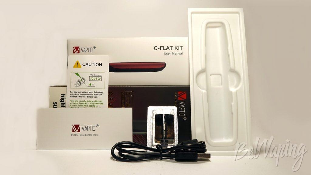 Vaptio C-FLAT KIT - комплект поставки
