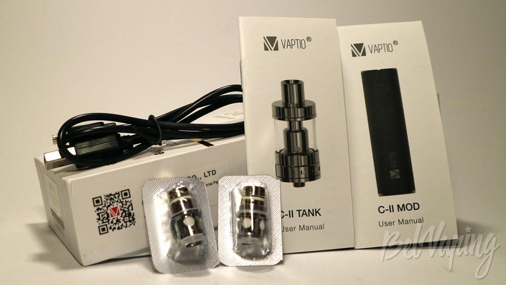 Vaptio C-II Starter Kit - комплект поставки