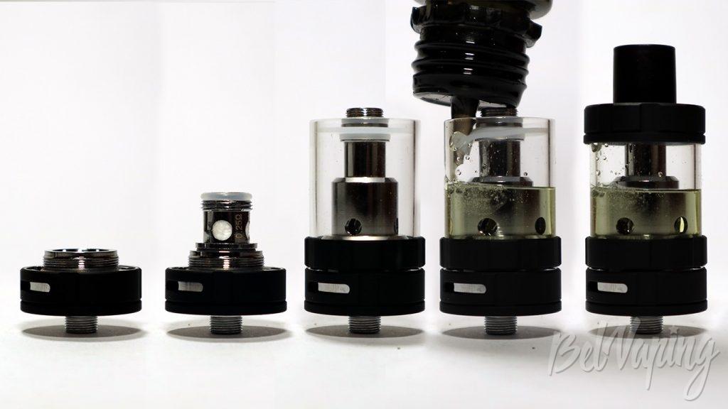 Vaptio C-II TANK - сборка и заправка