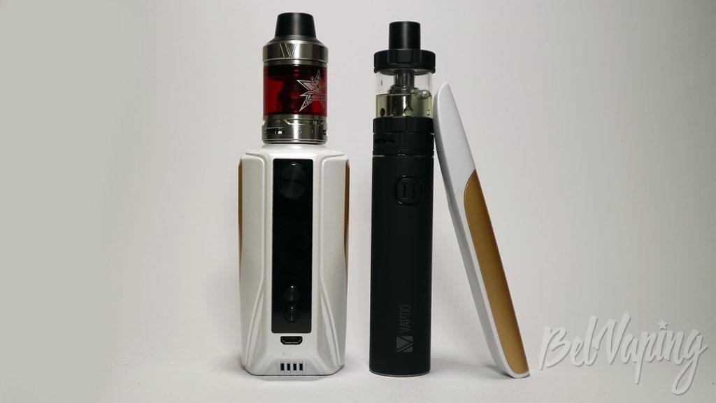 Vaptio C-II STARTER KIT - сравнение с другими модами