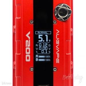 Экран боксмода Augvape V200 Mod