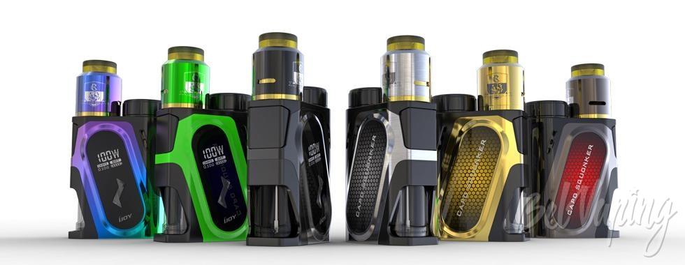 Цвета наборов iJoy CAPO Squonk Kit