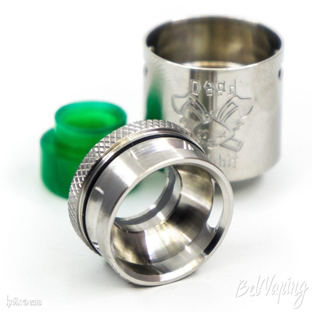 Купол и отверстия обдува в Dead Rabbit RDA