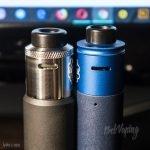 Dead Rabbit RDA (слева) и Petri V2 с Conversion Cap 24mm