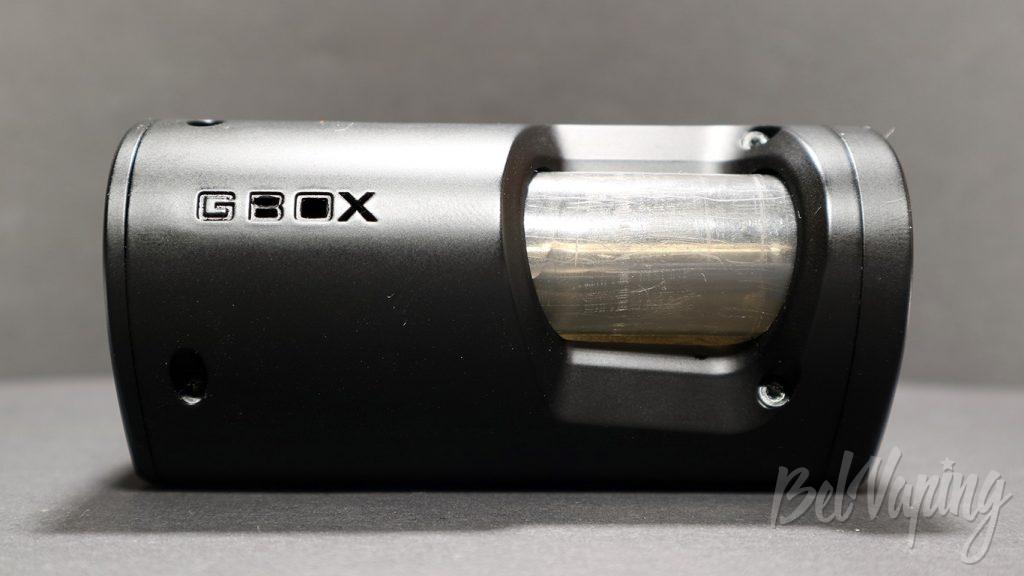 GEEK VAPE GBOX MOD - отверстия вентиляции и бутылочка