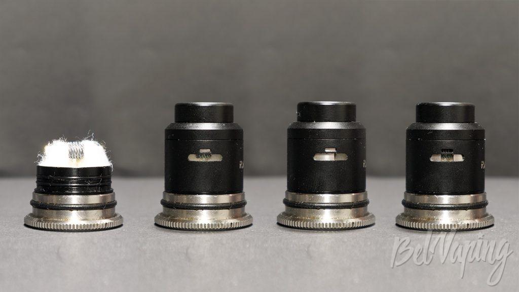 GEEK VAPE RADAR RDA - регулировка обдува
