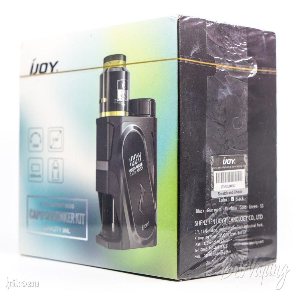 Упаковка iJoy CAPO Squonk Kit