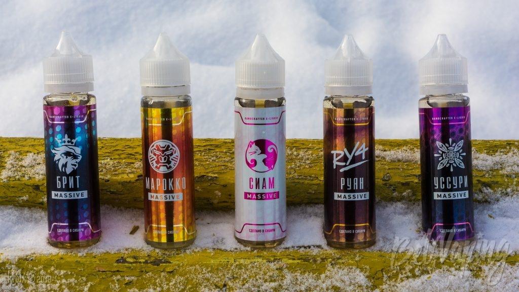 Новые вкусы жидкости Massive от BlackBox Liquids
