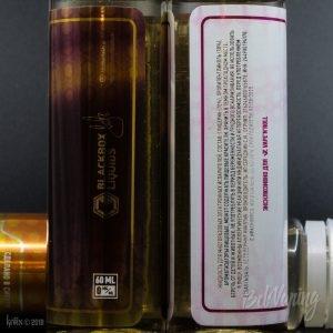 Этикетка жидкости Massive от BlackBox Liquids