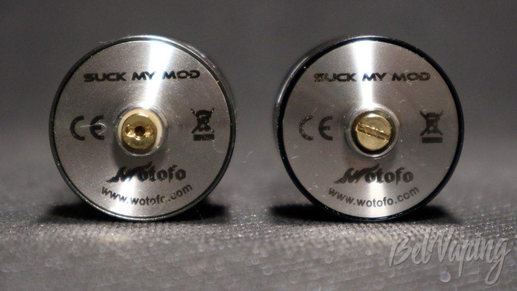 WOTOFO NUDGE RDA - коннектор и вид снизу