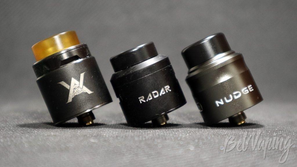 WOTOFO NUDGE RDA - сравнение с другими сквонками