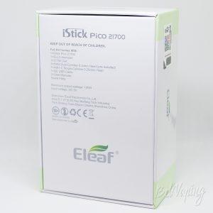 Упаковка Eleaf iStick Pico 21700 с баком ELLO