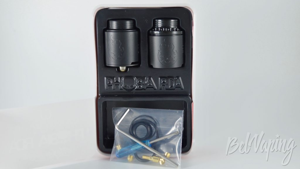 Phobia RDA обзор - упаковка и комплектация