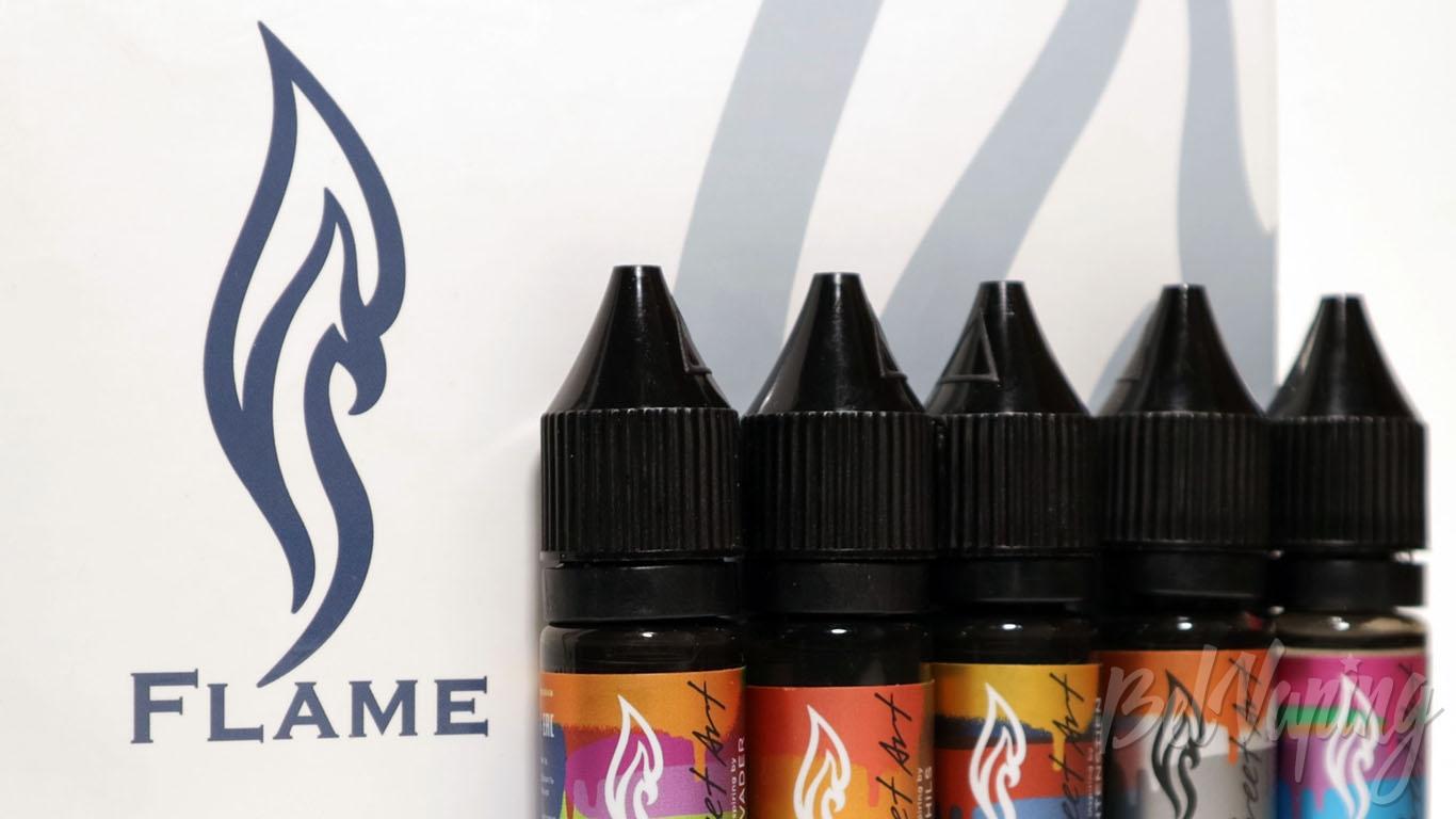 Обзор ароматизаторов Flame Flavour - Street Art
