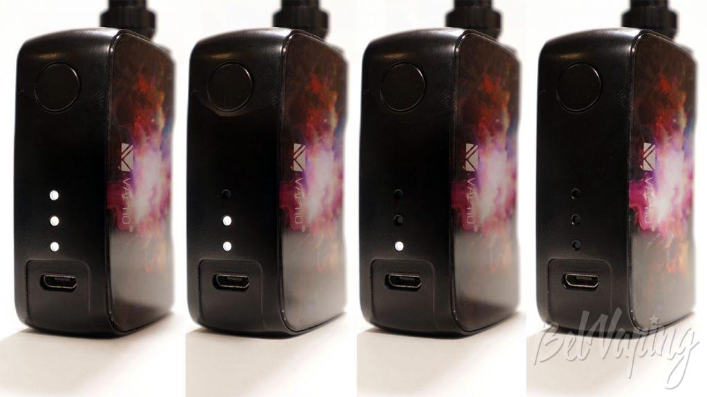 Vaptio FUSION Starter Kit - регулировка мощности