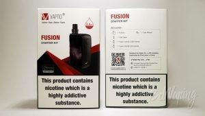 Vaptio FUSION Starter Kit - упаковка