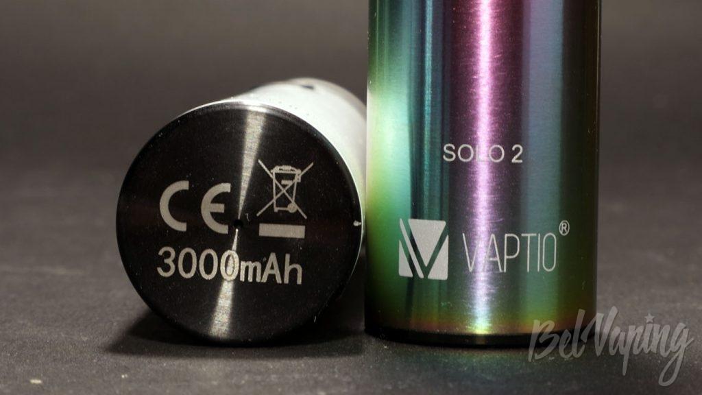 Vaptio SOLO 2 - Текстовая информация