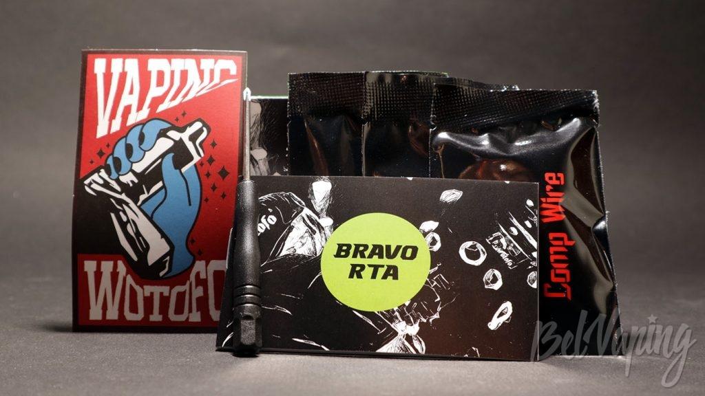 WOTOFO BRAVO RTA - комплект поставки