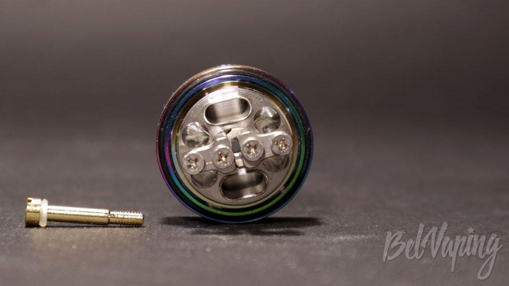 WOTOFO BRAVO RTA - обдув и плюсовой пин