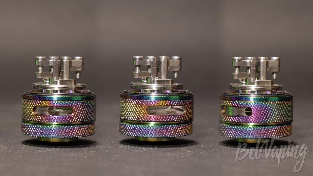 WOTOFO BRAVO RTA - регулировка обдува