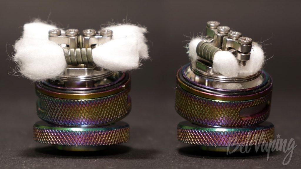 WOTOFO BRAVO RTA - укладка хлопка