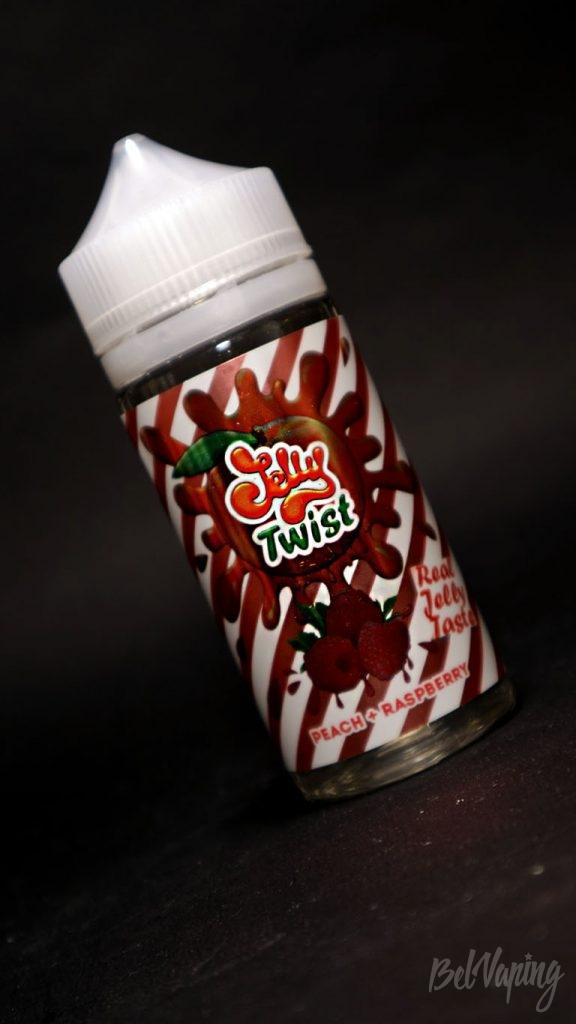 Жидкости Jelly Twist - вкус PEACH + RAPSBERRY