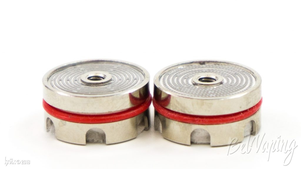 Дисковые испарители для Ample Mace Tank: ADC-F1 (слева) и AHC-F1
