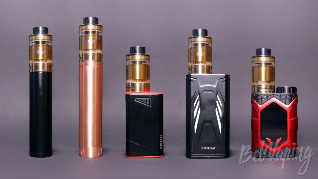 Digiflavor FUJI SON GTA - внешний вид на разных устройствах