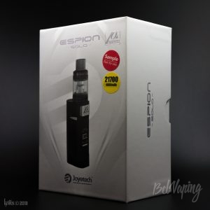 Упаковка набора Espion SOLO с атомайзером ProCore Air от Joyetech