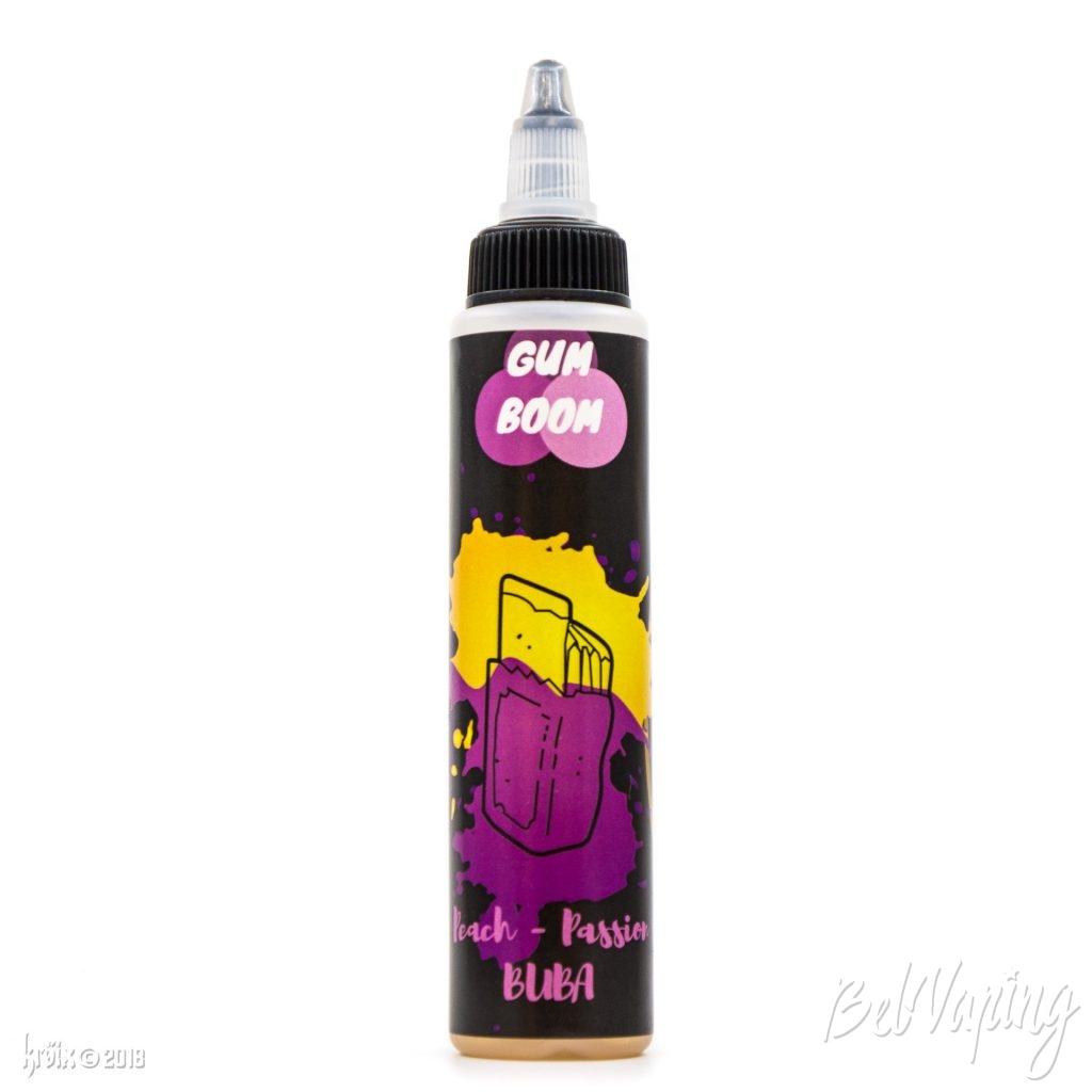 Жидкость Gum Boom - Peach-Passion Buba